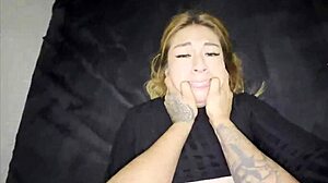 i give hard sex and spanks to unfaithful big ass on bed, humiliating her wet pussy