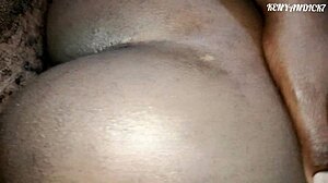 African Couple's Night Sex Before Bed
