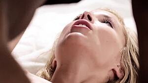 Old Man Fucks His Bimbo Daughter's Tight Pussy!