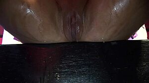 A Barman Fucks A Busty Blonde Pole Dancer And Pisses On Her At The End