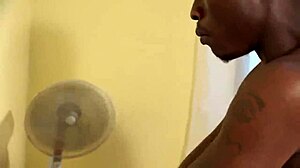 gay quickie with ex in abandoned garage, monster cock creampie