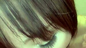 big tits japanese girl masturbating with her huge pussy in vertical video