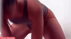 Jeny Smith Stays Home in Sneakers!