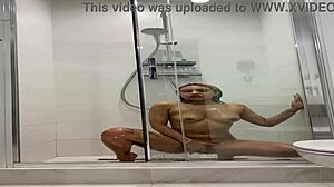 Roxy says, 'Watch me shower and masturbate with toys.'