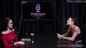 caroleta roots and bia hot in preliminares podcast part 4. humiliation and domination in lingerie.