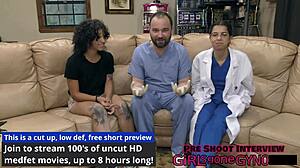 intriguing perverted podiatrist nicole luva sucking backstage