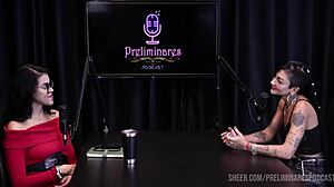 caroleta roots and bia hot in preliminares podcast part 4. humiliation and domination in lingerie.