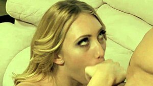 I slapped my new girlfriend's ass and fucked her fragrant shaved pussy. Close-up cum on ass.