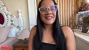 raquel rides big cock with her big pussy!