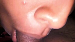 stepsister sucks dick slowly takes cum