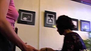 blonde and lesbian milf cum hard with toys