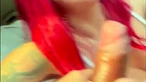 Eyes on road while sucking monster cock for cum in mouth, lover?