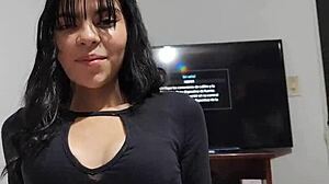 Roasted and Spurred After Playing Stone Paper or Tiger Is Fucked Hot Sex with Laura