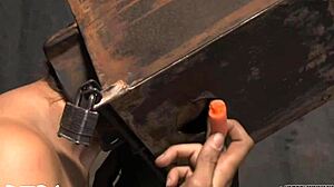 Serf Endures Arduous Caning In Bdsm Bondage