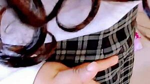 masked man enters room and fucks high school girl