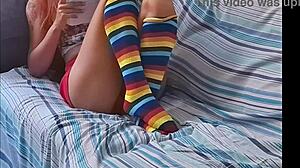 Old Man Seductively Fucks Young Girl In The Bathroom