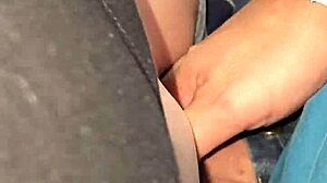 i love it when he cums in my panties during yoga, then i pull them up tight