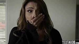 Busty Teen Babysitter Feels Intense Pleasure from Monster Cock Pounding Her Big Ass