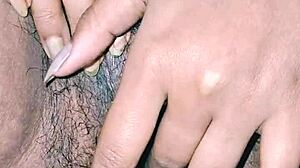 Big Boobs Hot Desi Indian Bhabhi With Saggy Tits And Hairy Beaver