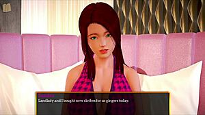 My New Family Game 418 Introduces Brunette and Redhead Teens