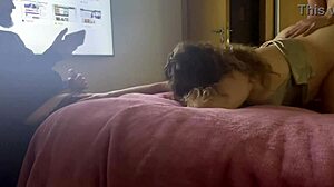 Does my cuckold stay seated while I fuck his friend?