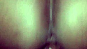 sexy ebony riding stepbrother's big dick hard 😈