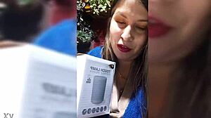 there's this girl who's really hot and sexy around here