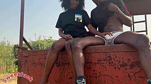 nigeria girl give me a mind-blowining blowjob