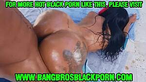 Cute black stepdaughter gets fucked real hard