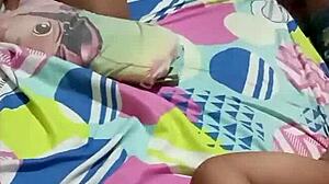 My stepdaughter gives blowjob to go out