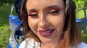 i asked the bitch to help fix the car but she helped my dick instead