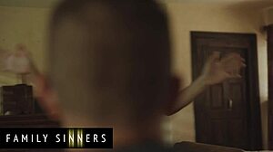 Family Sinners - Absolutely Stunning Milf Has Her Pussy Fucked Hard By Her Stepson While She Rides Him With Wet Pussy And Cum.