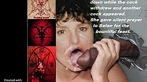 Corrupting your wife for Satan at the gloryhole 😈