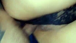 Sexy colombian babe masturbates with dildo and shows ass