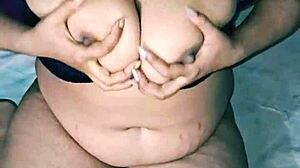 Big Boobs Hot Desi Indian Bhabhi With Saggy Tits And Hairy Beaver