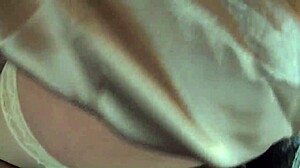 cheating wife dances playfully with husband's friend while he's away