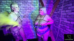 Sub Slut Gets Double Dommed 😈 Livie Blainn And Jay Playhard Rail Peggy De Ville