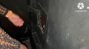 wife rubs bareback on young stud in hotel cabin 😘