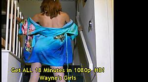 Luna Lain Performs Exotic Striptease