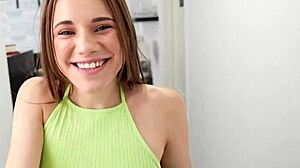 Messy cumshot in tight wet pussy during doggystyle