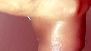 Japanese Girl Gives Monster Cock Blowjob Close-Up!