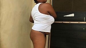 Neighbor's Wife Boldly Sucks My Big Indian Cock