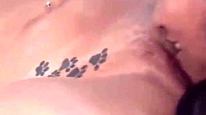 i am suggestively fucking my friend with my rubber dick in lesbian encounter.