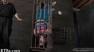 Hey, watch this ferocious whipping session with angel 😈