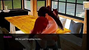 Teen 18+ and milf play erotic game with big ass and tits