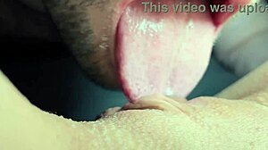i licked her wet pussy with my naughty tongue
