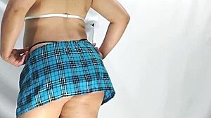 Hot Pregnant Milf Poses In Lingerie Before Fucking