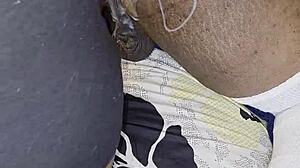 Ebony Girl Fucks Husband Hard