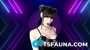 Tranny Girl Gets Stretched by 10-Inch BBC!