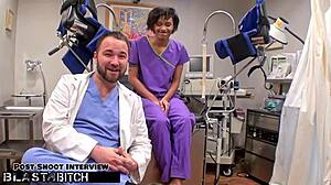 student jackie gets cum blasted by doctor